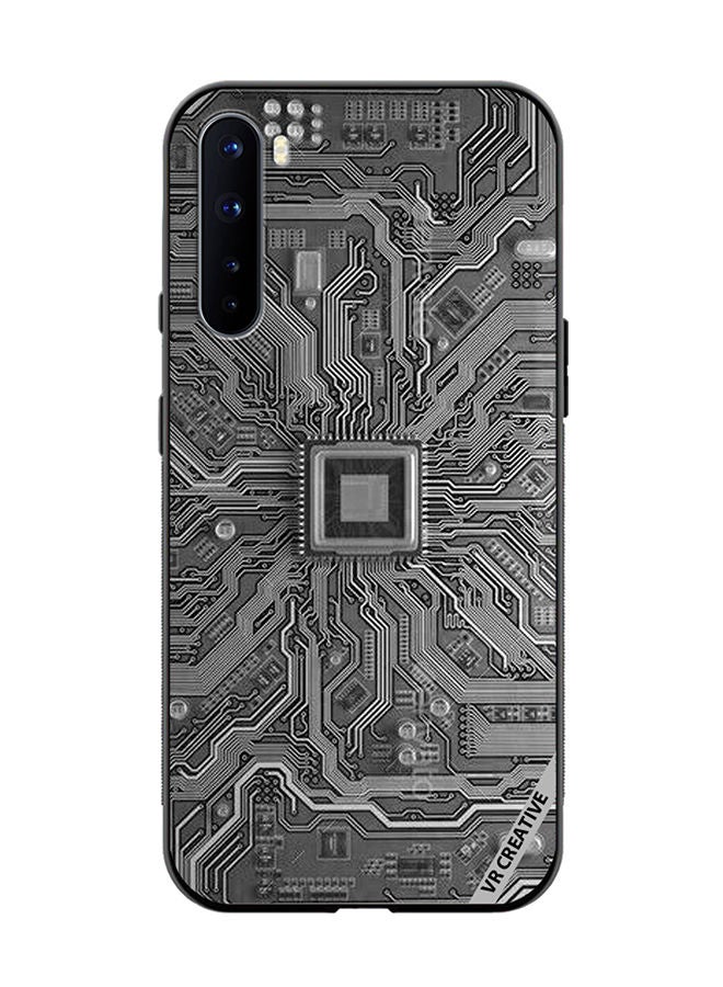 VR CREATIVE Protective Case Cover For OnePlus Nord Layer Design Multicolour - Image 1