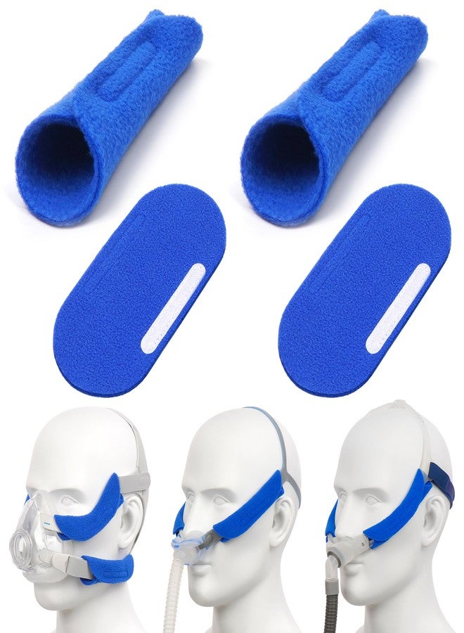 Medihealer CPAP Strap Covers-Headgear Strap Cover Compatible with DW Headgear,Comfort CPAP Pads Strap Covers for Airfit P10 Strap|No Irri-tation&No Red Marks.(Pack of 4) - Image 1