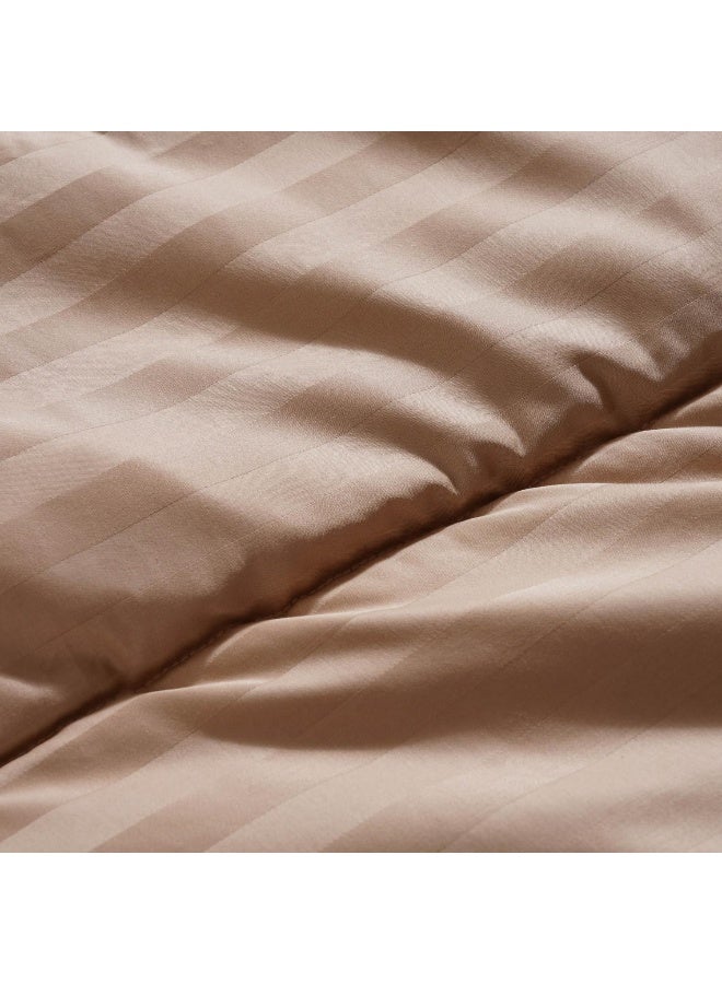Pan Home Tiffany 3-Piece Comforter Set 240x260cm - Beige - Image 2
