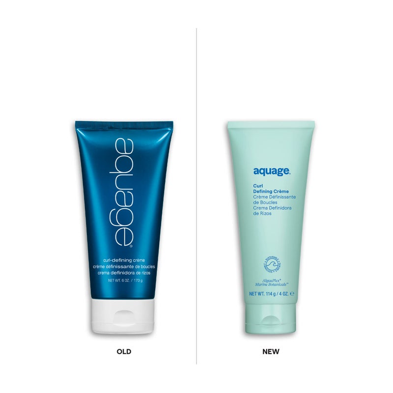 AQUAGE Curl Defining Creme For Curly Hair, Moisturizes Strands to Create Soft, Silky, Diffused Curls Without Frizz, Medium Hold, 4 oz - Image 2