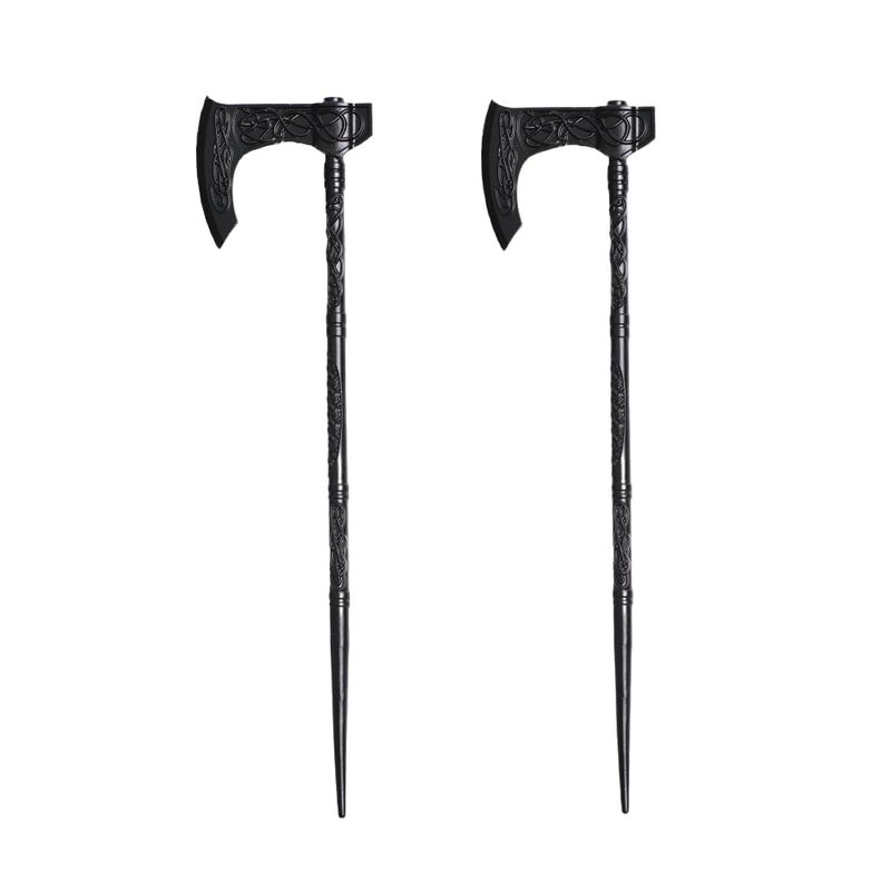 LANGHONG 2PCS Retro Viking Hairpins Hair Sticks For Women Axe Hair Accessories Hair Styling Pins ZRTL21