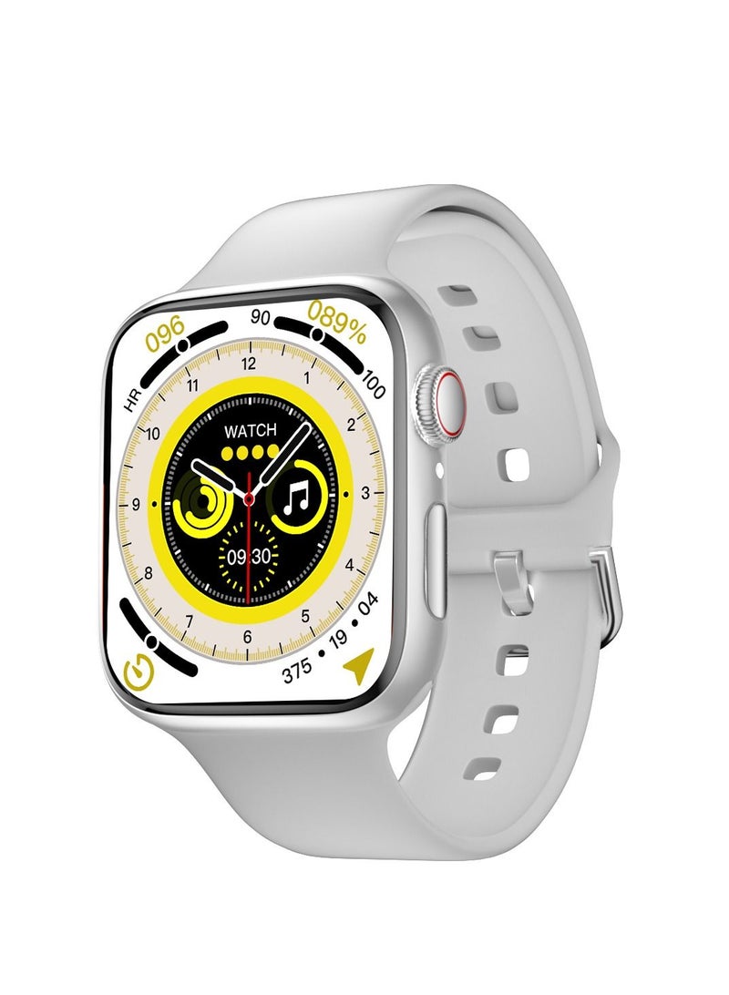 GULFLINK Smart Watch for Android and iOS Phones Compatible with Apple iPhone and Samsung Silver  - Image 1