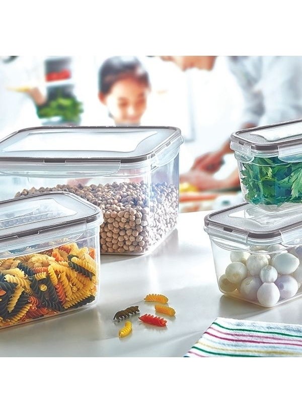 Viyalente - Freshbox Deep Storage Container Easy Lid 12.5 X 7.5 X 8.5 Cm 0.7 Lt Lc-220 - Image 1