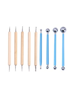 OMAZING KITCHEN OMAZING KITCHEN 9 Piece Dotting Tools Ball Styluses for Mandala Rock Painting Pottery Clay Craft Embossing Art 