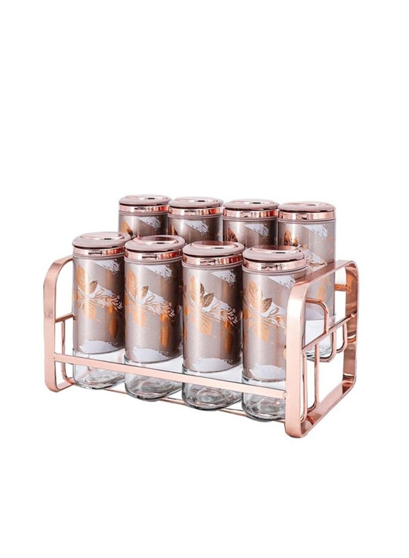 Oxford 9-piece stainless steel spice set, Oxford beige SS-OX-260