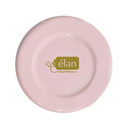 Elan Stainless Steel Food Storage Canister, Stainless Steel Round Container -Paris-Light Pink, 800ml - Image 3