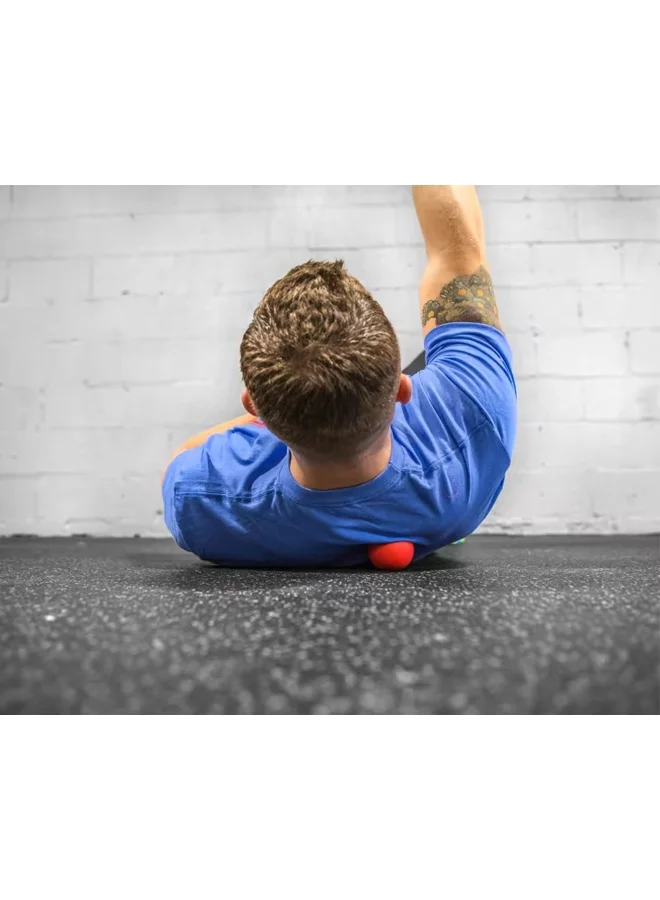 Sports Origin Rogue Lacrosse Ball – Mobility &amp; Massage Ball, 2.54″ Diameter, 5 oz Solid Rubber (Red)
