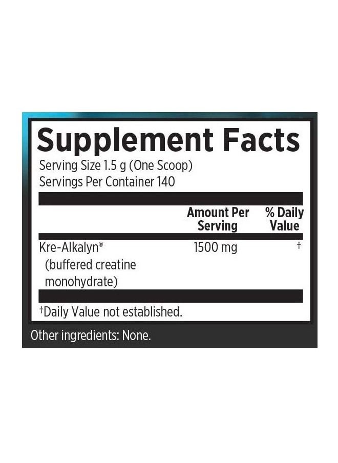 EFX SPORTS - Creatine Kre Alkalyn Monohydrate Powder Unflavored - Image 1
