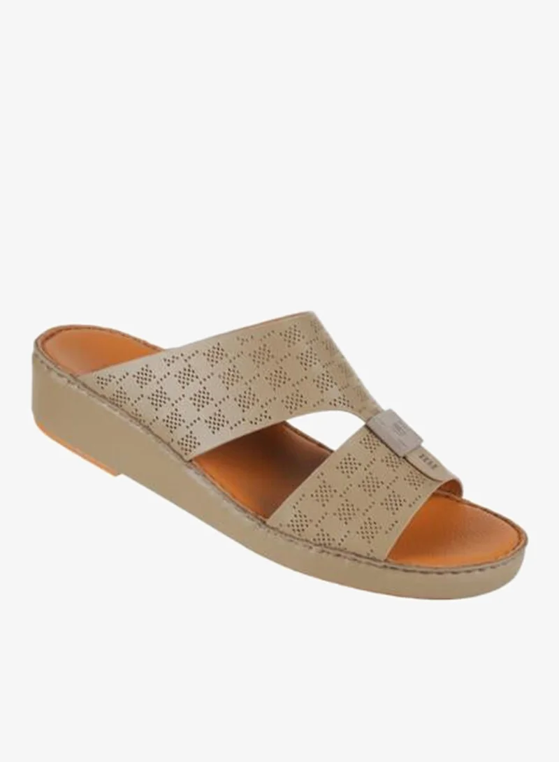 008-3896 Barjeel Uno Mens Arabic Sandals BSP1-62 Stone