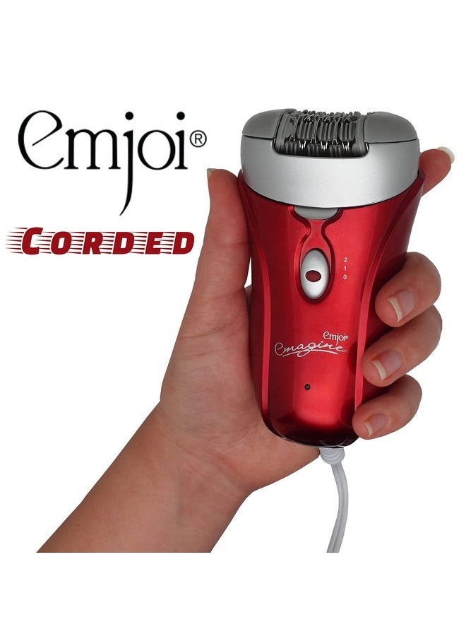 EMJOI - Mjoi Epilator With 72 Tweezers Dual Opposed Head Hair Removal For Women Best For Legs Underarm Bikini Epilation Body & Facial Hair Remover - Image 1