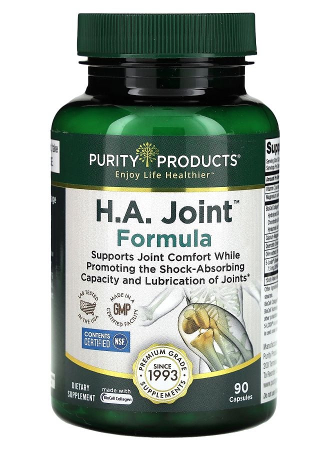Purity Products H.A. Joint Formula 90 Capsules