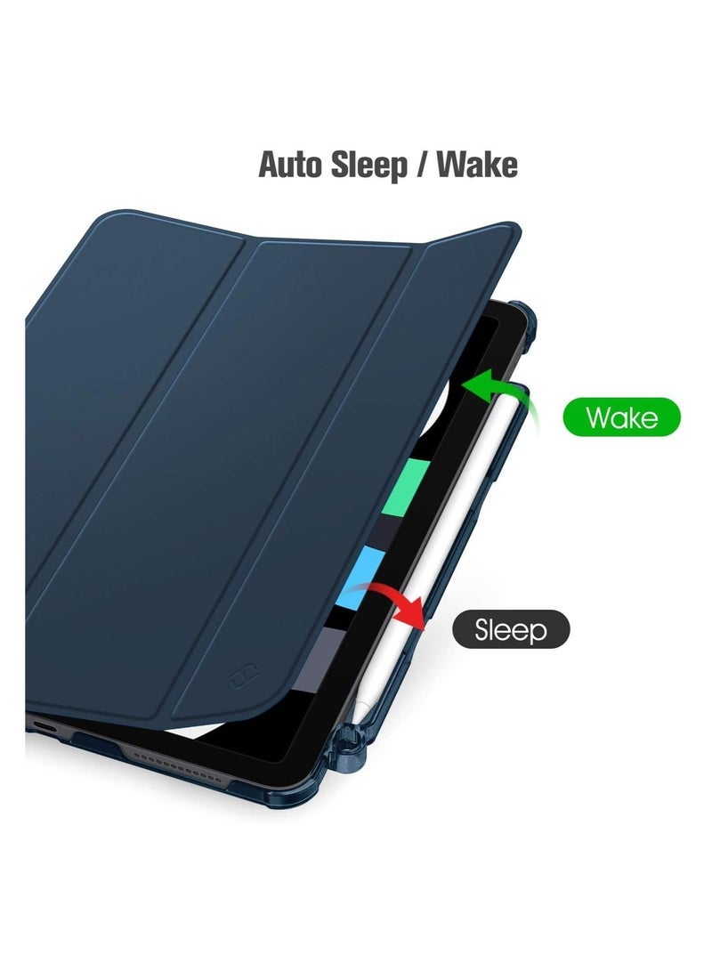 SmartGrist iPad Air case 4th generation 10.9 2020 case with pen holder (supports 2nd Gen Pencil) - Image 2