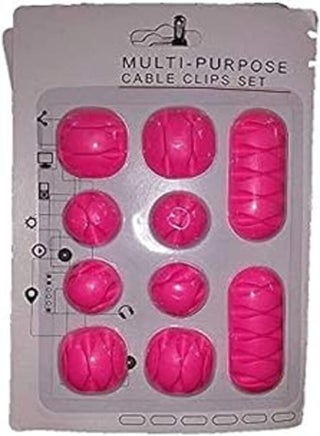 Power Cords & Charging Accessory Cable Clips (10 Pieces, Pink) - pzsku/Z4D0445BF49212F93F8C5Z/45/_/1720390227/48730d35-3286-4659-aa03-16cdbd1bcb74