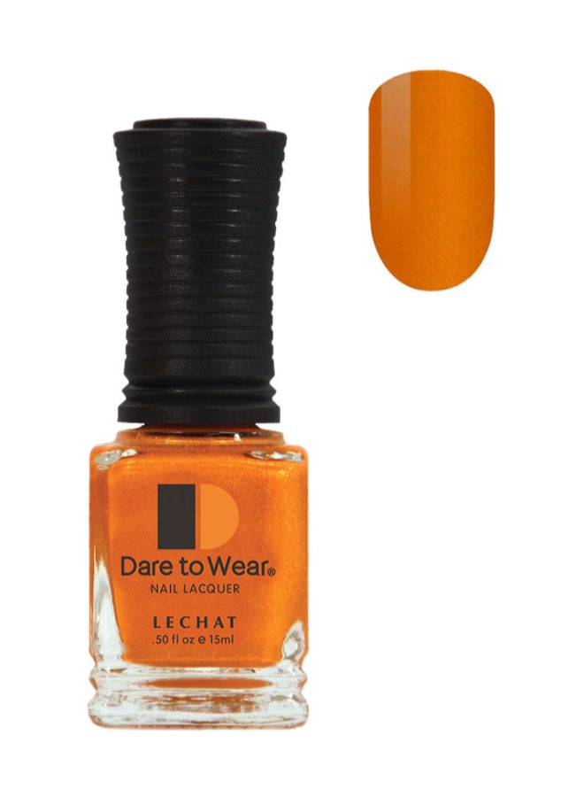 Lechat Nail Polish Super Shine Long Wear Lacquer Quick Drying Nail Color Resists Chips Fading Lasts Up To 3 Weeks Precise Application In One Stroke Nail Paint Golden Doublet Dw22