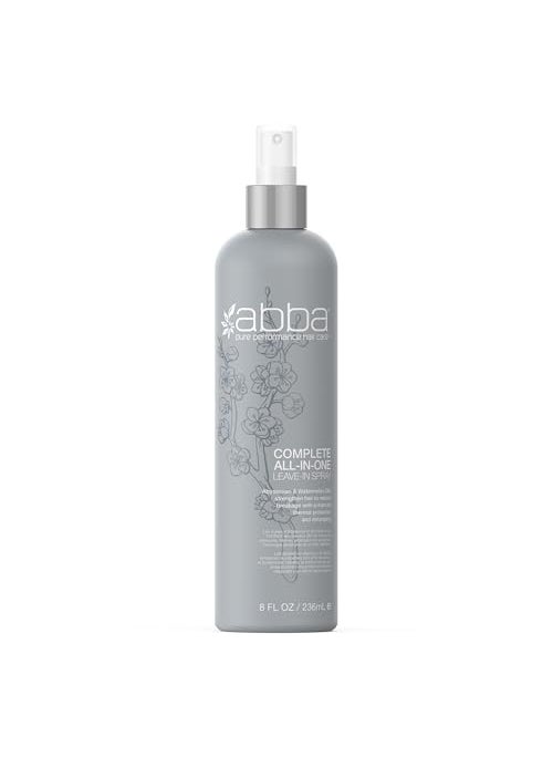 ABBA ABBA Complete All-In-One Leave-In Spray, 8 Fl Oz, Lightweight Conditioner for Moisture & Strength, Frizz-Control, Thermal Protectant, For All Hair Types 