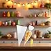 Jinshining 100Pcs 7x15 Inch Clear ConeShaped Treat Bags Cellophane TriangleCarrotShaped Pouches with Ties Ideal for Graduation Parties Candy Popcorn Snacks Decorative Gift Bags for Events - Image 4