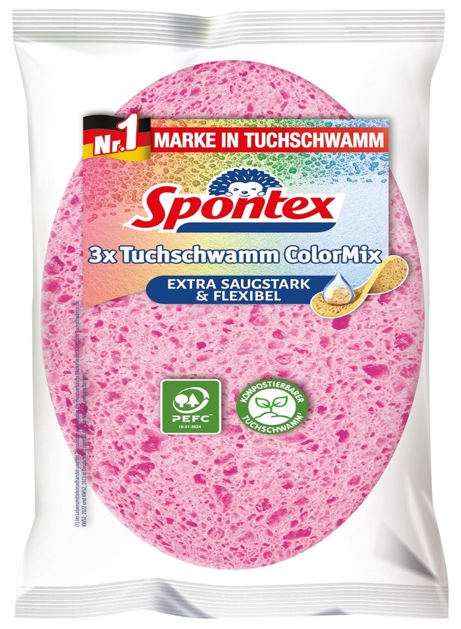 Spontex Cloth Super Absorbent Cloth Sponge for Various Uses - Image 1