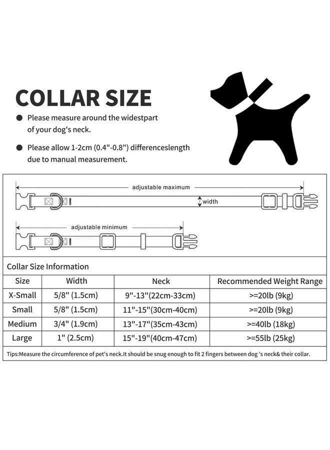 مايل هاي لايف طوق نايلون للجراء من مايل هاي لايف، نايلون خفيف الوزن بنقوش لطيفة، مناسب للكلاب الصغيرة والمتوسطة والكبيرة (عظمة أرجوانية، رقبة متوسطة، من 13 إلى 17 بوصة) - Image 2