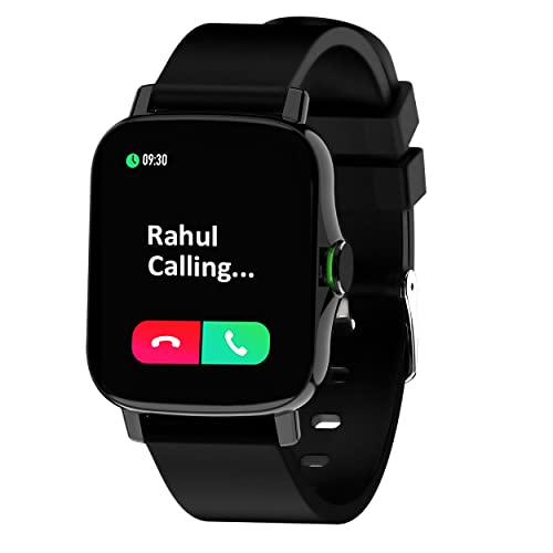 Maxima Max Pro X6 Calling Smartwatch with premium Speaker & Mic,accurate SpO2 monitoring, 8 Fitness modes,Social Media Alerts,Multiple watch faces,1.7" Full HD Display (400 Nits)-Black - Image 1