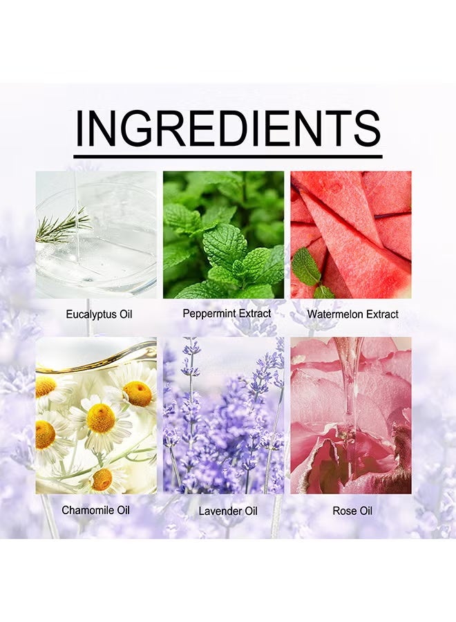 ximonth Shower Steamers Aromatherapy, Shower Bombs Birthday Gifts, Organic With Chamomile Rose Lavender Mint Watermelon Eucalyptus Essential Oil, Vapor Steam Tablets - Relaxation Gifts For Women 7PCS - Image 3