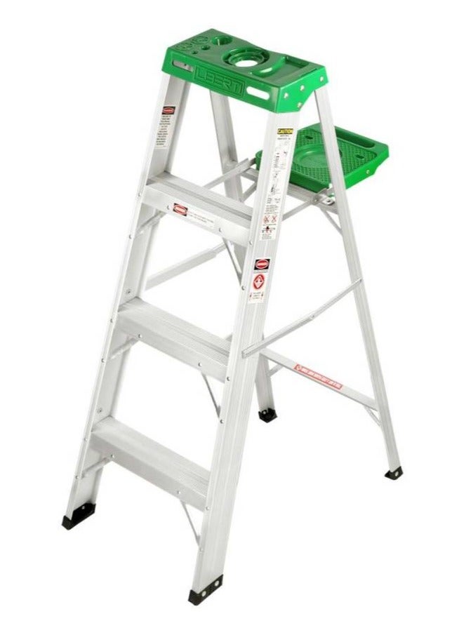 LIBERTI LIBERTI Aluminium 4' Ladder With Top & Pail Tray 