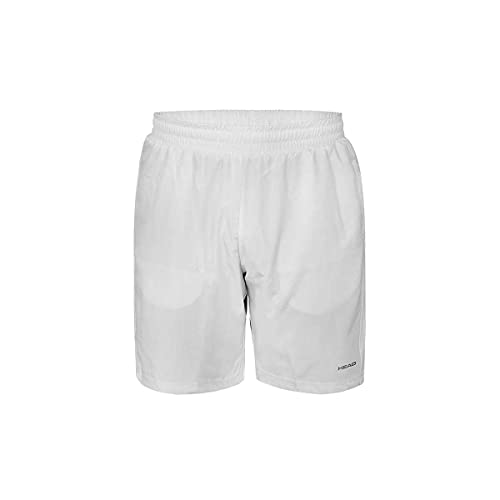 Head HPS-1101 Polyester Tennis Shorts Small, White - Image 4