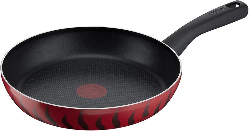 T-fal TEFAL Cookware 10 PCs Set | Tempo Flame | saucepan 16 cm+lid/stewpots 22/26cm+lids/frypans 20/26cm/tart mould 30cm/oven dish 31X24cm | Non stick | Red | Made in France | 2 Years Warranty | C3079182 - Image 5