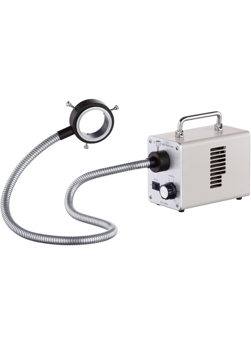 AmScope AmScope LED50WR 50W LED Fiber Optic ORing Light Microscope Illuminator  - Image 4