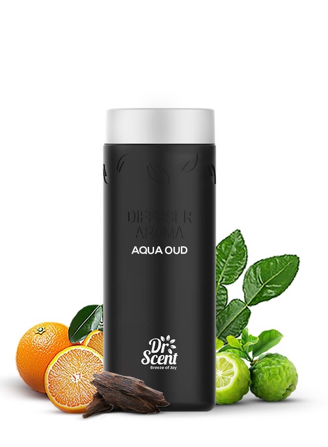 Dr Scent Dr Scent Breeze of Joy Diffuser Aroma Aqua Oud | Premium Oil Top Notes of Orange, Calabrian& bergamot Made in the UK | For Home, Office, Hotel & SPA (500ml) - Image 1