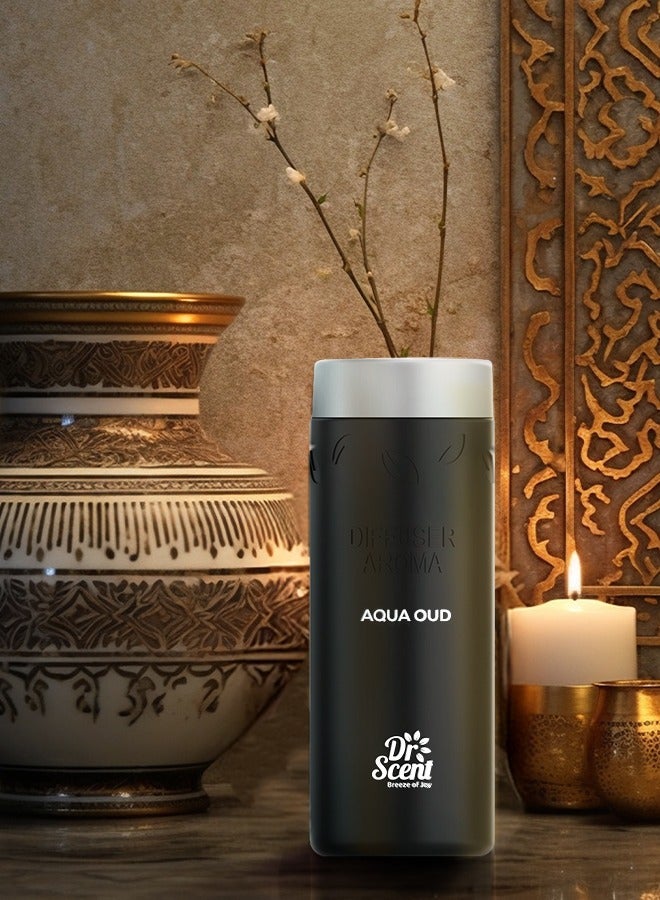 Dr Scent Dr Scent Breeze of Joy Diffuser Aroma Aqua Oud | Premium Oil Top Notes of Orange, Calabrian& bergamot Made in the UK | For Home, Office, Hotel & SPA (500ml) - Image 4