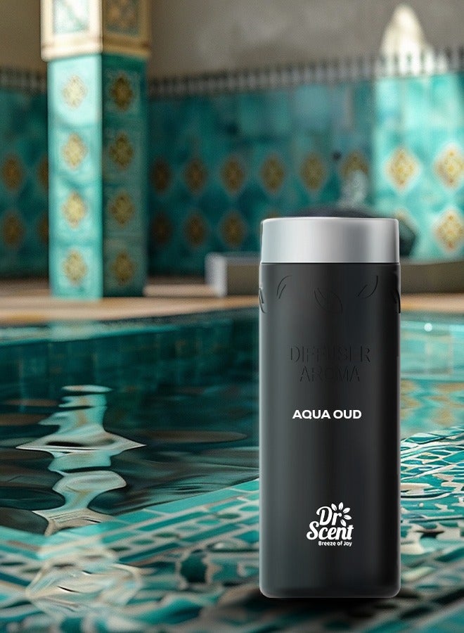 Dr Scent Dr Scent Breeze of Joy Diffuser Aroma Aqua Oud | Premium Oil Top Notes of Orange, Calabrian& bergamot Made in the UK | For Home, Office, Hotel & SPA (500ml) - Image 5