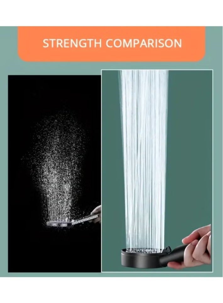 Goolsky High-Pressure Shower Head with 5 Modes – Wall Mounted, Handheld Filtered Shower, Removes Chlorine & Impurities for Healthy Skin & Hair, Easy Installation, Bathroom Accessories - Image 4