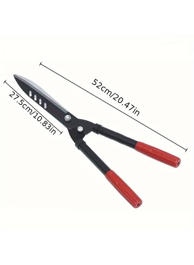 1pc Heavy Duty Manganese Steel Garden Shears Ergonomic Handle Sharp Blade - Image 1