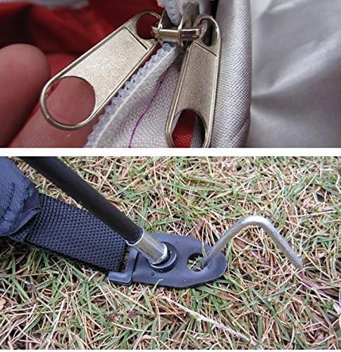 IRIS Portable Tent for 4 Person Outdoor Tent Camping Tent (200 X 200 X 135 cm) - Image 3