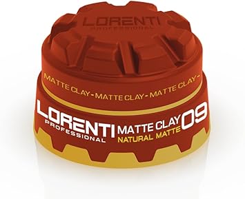 LORENTI شمع تصفيف الشعر لورينتي طوكيو سيول مات كلاي واكس بدون لمعة ثبات قوي رقم 09 شمع بني 150 مل - Image 1