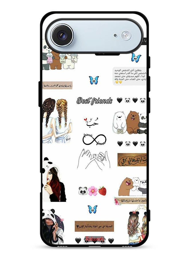 Tolwak Apple iPhone Air Protective Case Cover Arabic Quotes And Stickers - Image 1