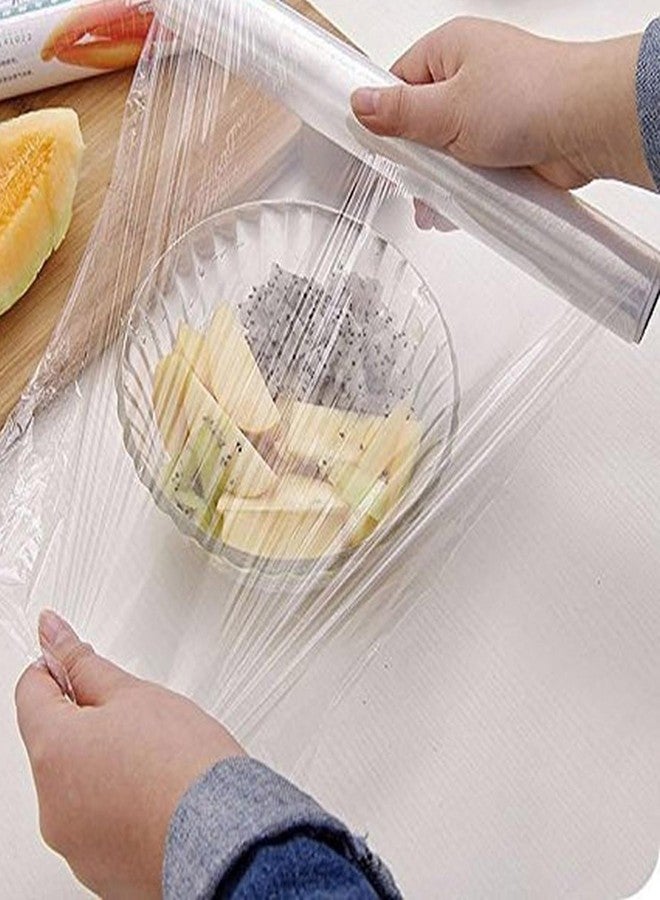 TDS PLUS WRAP Cling Film Wrap Food Biodegradable BPA Free Multipurpose Food Wrapping Paper Non-Stick 500 Meters Pack of (500M, 1) - Image 5