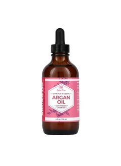 Leven Rose 100 Pure and Organic Argan Oil 4 fl oz 118 ml  - Image 1