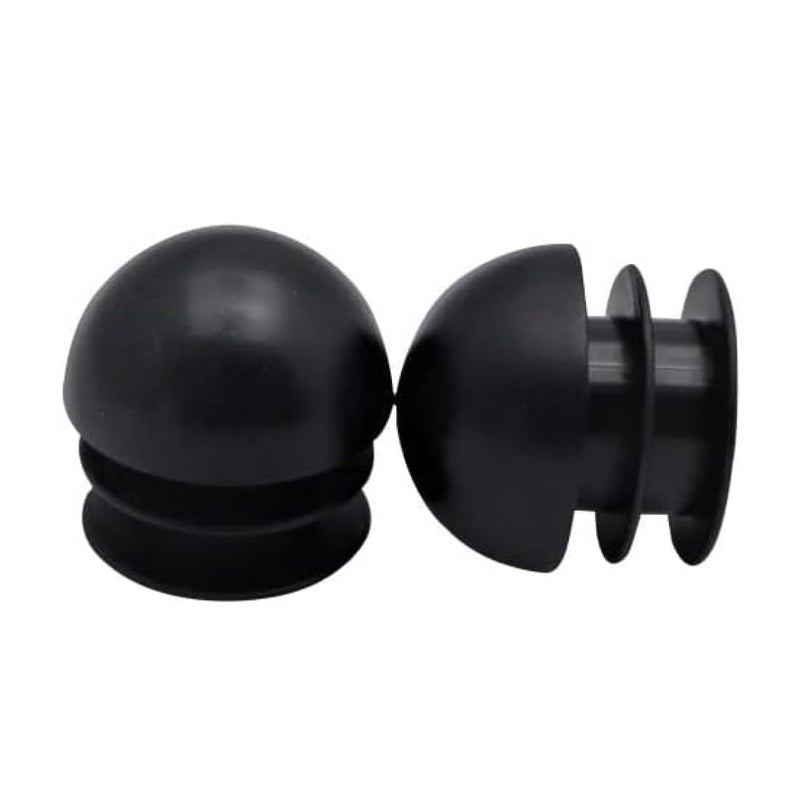 Jejavu JEJAVU 1 Round Chair Leg Feet Glide Protect Your Indoor and Outdoor Furniture Furniture Sliders Floor Protector Pack of 16 Black 
