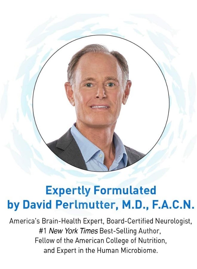 Garden of Life Dr. Formulated Advanced Omega Fish Oil - Lemon, 1,290mg EPA, DHA + DPA in Triglyceride Form, Single Source Omega 3 Supplement for Ultimate Brain & Heart Health, Non-GMO, 60 Softgels - Image 4