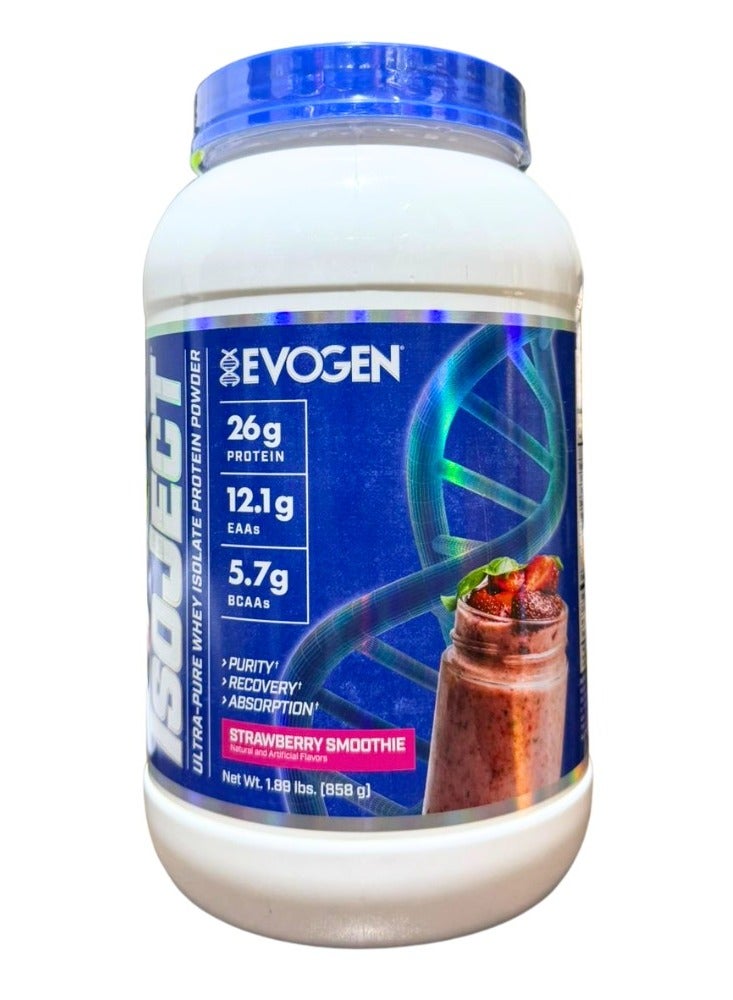 أيفوجن نيوتريشن أيزوجيكت سموثي الفراولة 26 حصة 858 جم - Image 1