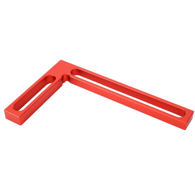 90 Degree Woodworking Right Angle Ruler 160mm Aluminum Alloy Corrosion Resistant - Lightweight: Square Tool for Wood Metal Welding - Image 3