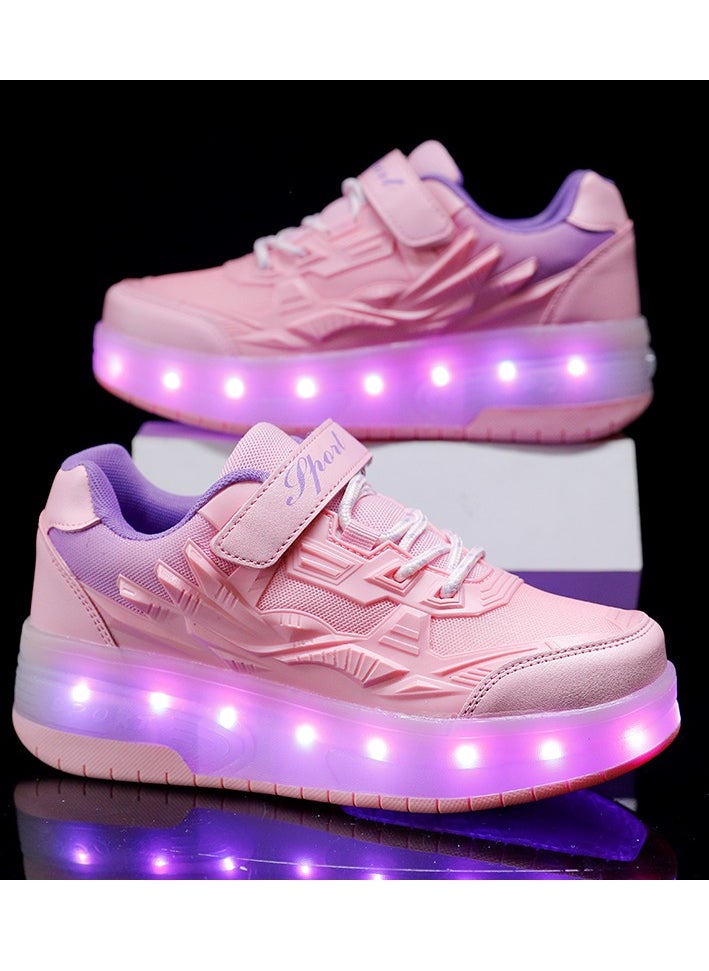 Generic - Kids Roller Skate Shoes With LED Light - Image 1