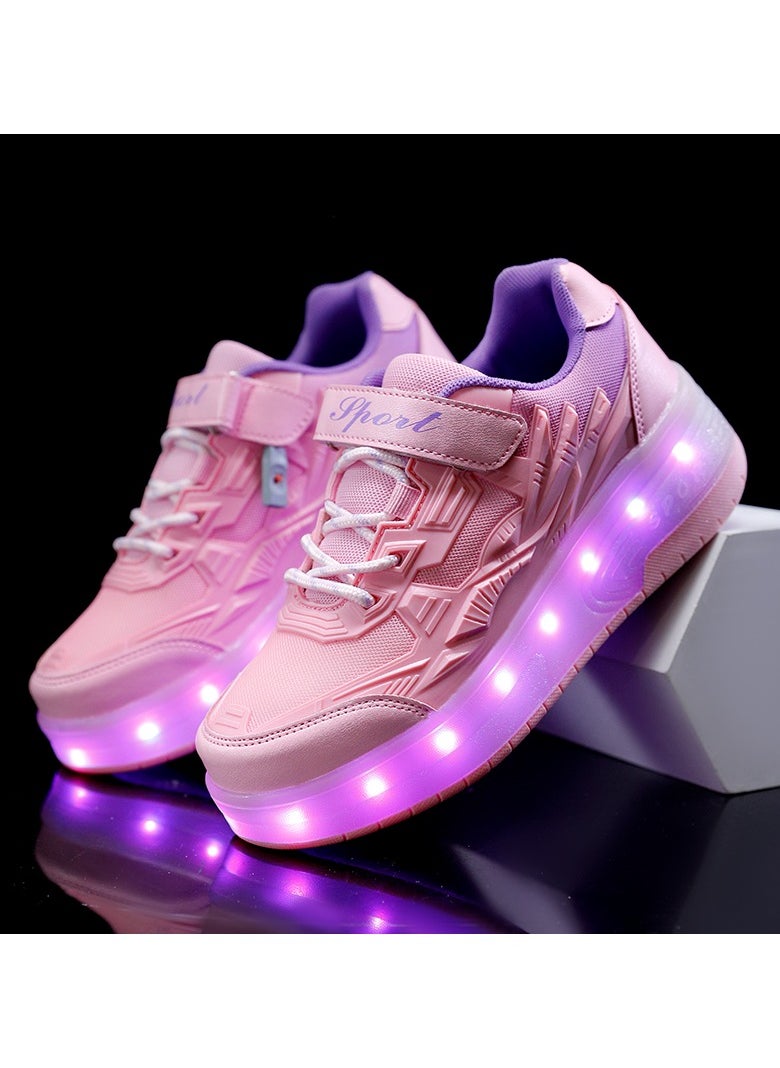 Generic - Kids Roller Skate Shoes With LED Light - Image 1