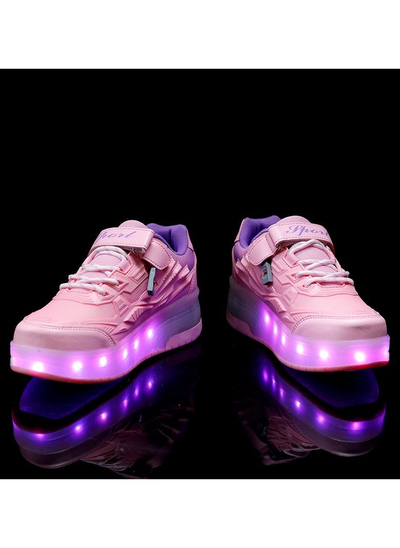 Generic - Kids Roller Skate Shoes With LED Light - Image 1