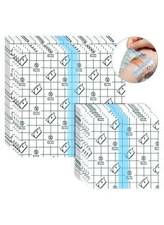 50pcs Shower Waterproof Patch Clear Elastic Adhesive Bandage Tattoo Protection