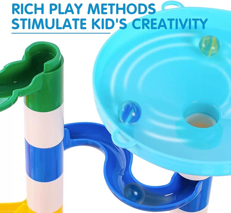 OASIAURA-Maze Track Game, 3D Building Blocks Toys，Educational STEM Toys，Equipped with Electric Elevator，Boys and Girls 3+，236Pcs - Image 5