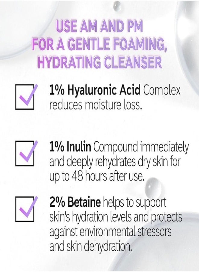 The Inkey List The INKEY List Hyaluronic Acid Cleanser 150ml  - Image 5