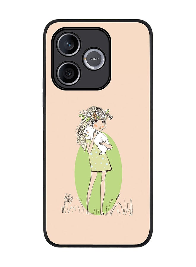 Stylizedd For Honor 600 Lite / 500 Smart / Honor X80i Case,Slim fit Camera Protection, Shockproof Thin Phone cover  - Bunny Cuddles - Image 1