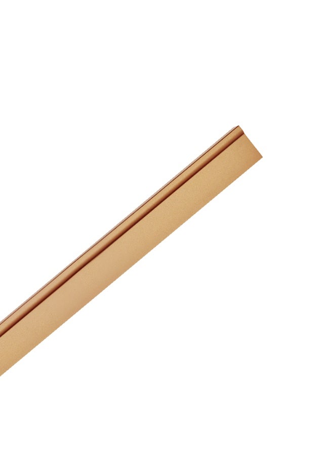 CINCINNO Sidera Premium Aluminium T Shaped Finger Edge Pull Handle , 2-Year Colour Warranty– Stylish & Durable for Drawers, Kitchen Cabinets & Furniture (Gold Plated, 180x12x20mm)  - Image 2